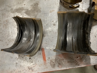 failed plastic bearing